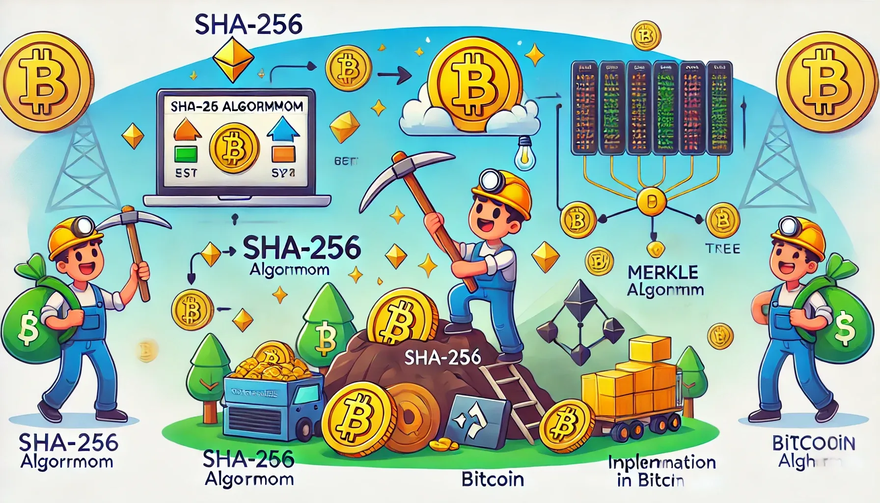 Understanding the SHA-256 Algorithm and Its Implementation in Bitcoin