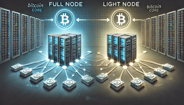 Understanding the Differences Between Full Node and Light Node in Bitcoin Core